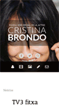 Mobile Screenshot of cristinabrondo.com